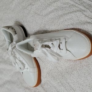 "a new day" white tennis shoes